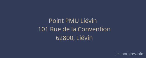 Point PMU Li&eacute;vin