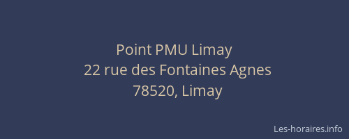 Point PMU Limay