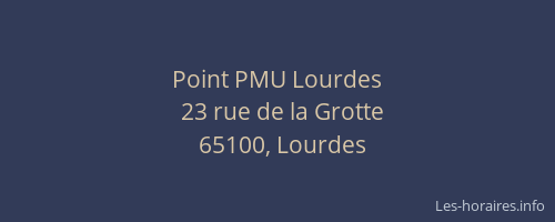 Point PMU Lourdes