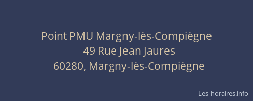 Point PMU Margny-l&egrave;s-Compi&egrave;gne
