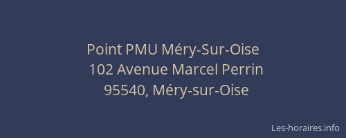 Point PMU Méry-Sur-Oise