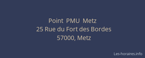 Point  PMU  Metz