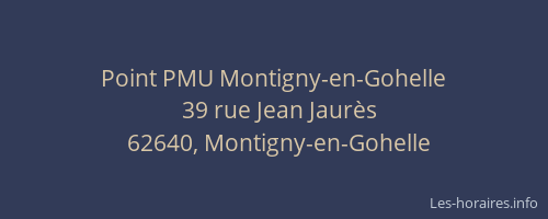 Point PMU Montigny-en-Gohelle