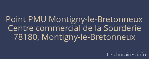 Point PMU Montigny-le-Bretonneux