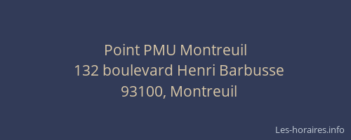 Point PMU Montreuil
