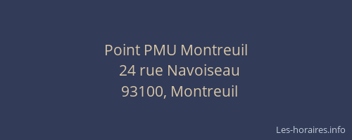 Point PMU Montreuil