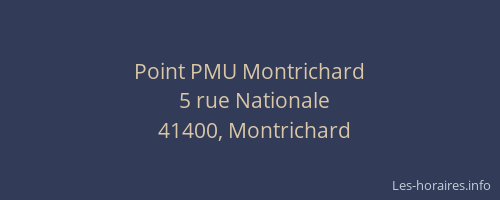 Point PMU Montrichard