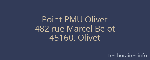Point PMU Olivet