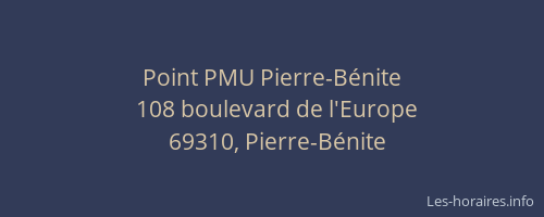 Point PMU Pierre-Bénite