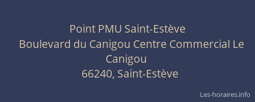 Point PMU Saint-Estève