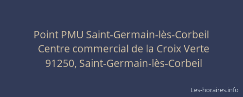 Point PMU Saint-Germain-lès-Corbeil