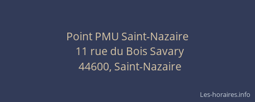 Point PMU Saint-Nazaire