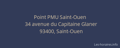 Point PMU Saint-Ouen