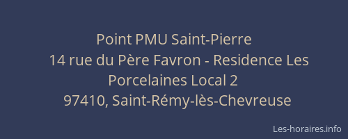 Point PMU Saint-Pierre
