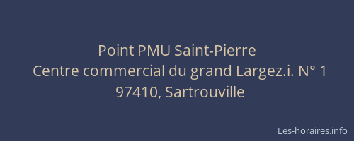 Point PMU Saint-Pierre