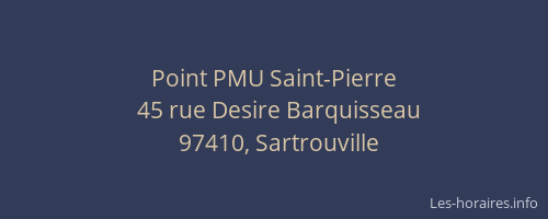 Point PMU Saint-Pierre