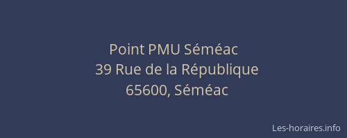 Point PMU S&eacute;m&eacute;ac