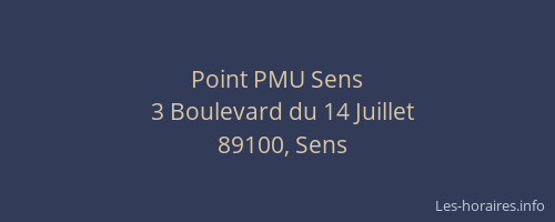 Point PMU Sens