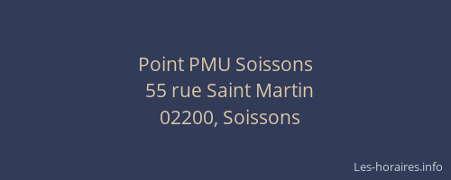 Point PMU Soissons