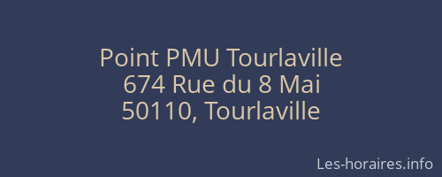 Point PMU Tourlaville