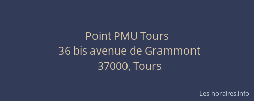 Point PMU Tours