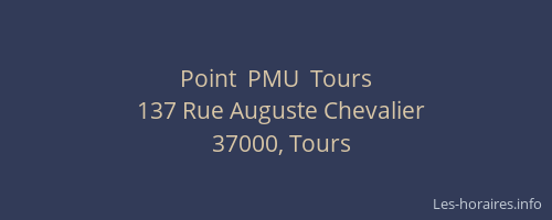 Point  PMU  Tours