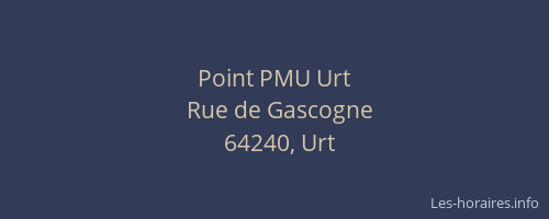 Point PMU Urt