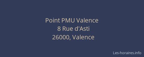 Point PMU Valence
