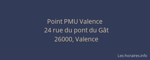 Point PMU Valence