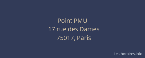 Point PMU