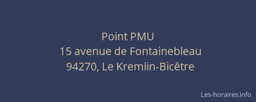 Point PMU