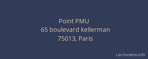 Point PMU