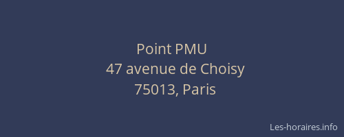 Point PMU