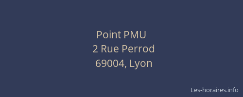 Point PMU