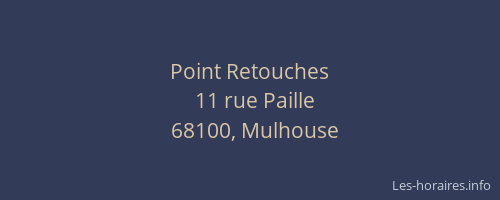 Point Retouches