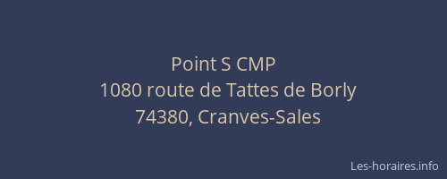 Point S CMP