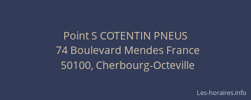 Point S COTENTIN PNEUS