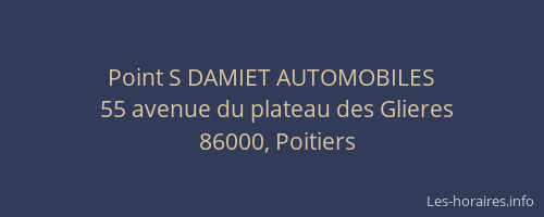 Point S DAMIET AUTOMOBILES