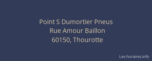 Point S Dumortier Pneus