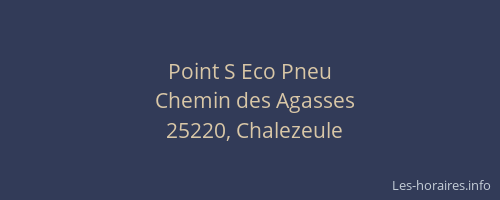 Point S Eco Pneu