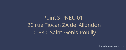 Point S PNEU 01
