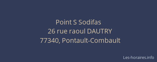 Point S Sodifas