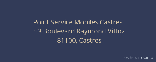 Point Service Mobiles Castres