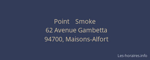 Point    Smoke