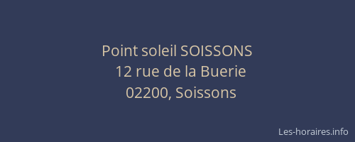 Point soleil SOISSONS
