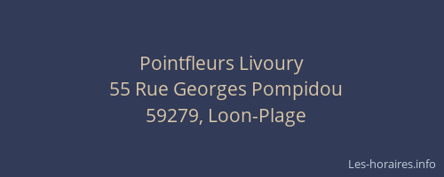 Pointfleurs Livoury
