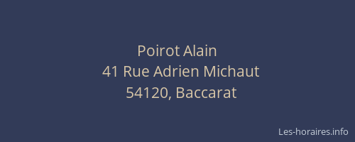Poirot Alain