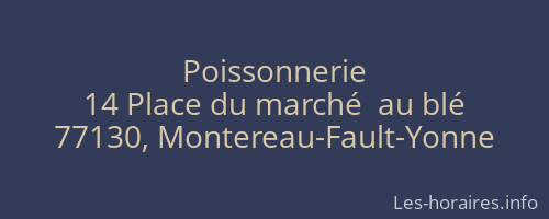 Poissonnerie