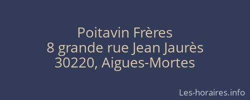 Poitavin Frères