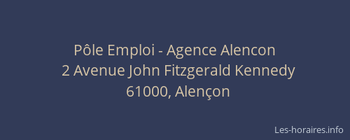 Pôle Emploi - Agence Alencon